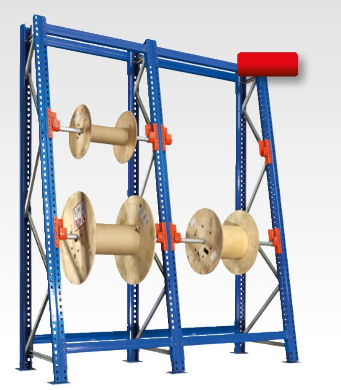 Palletstelling voor rollen
