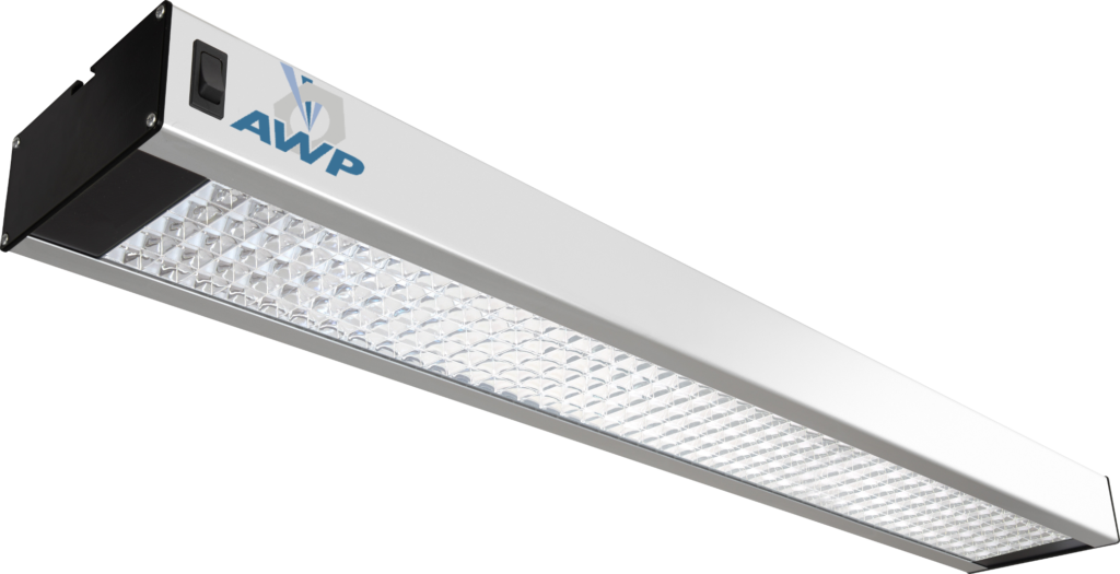 Hoogglans gecoate verlichting met parabolische afscherming