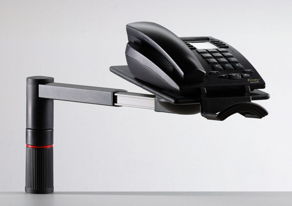 Uittrekbre telefoonarm