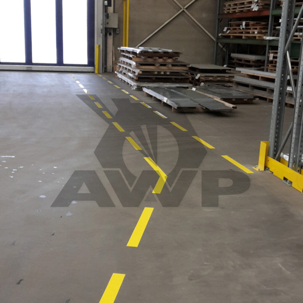 Wandelpad voor voetgangers in de industrie