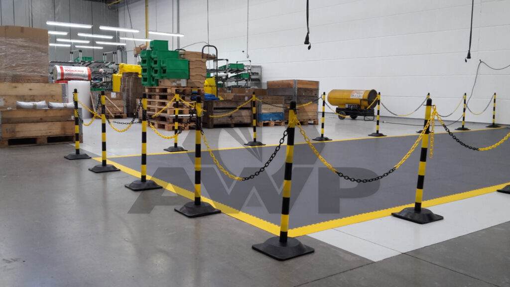 Afgebakende ESD zone - industrie