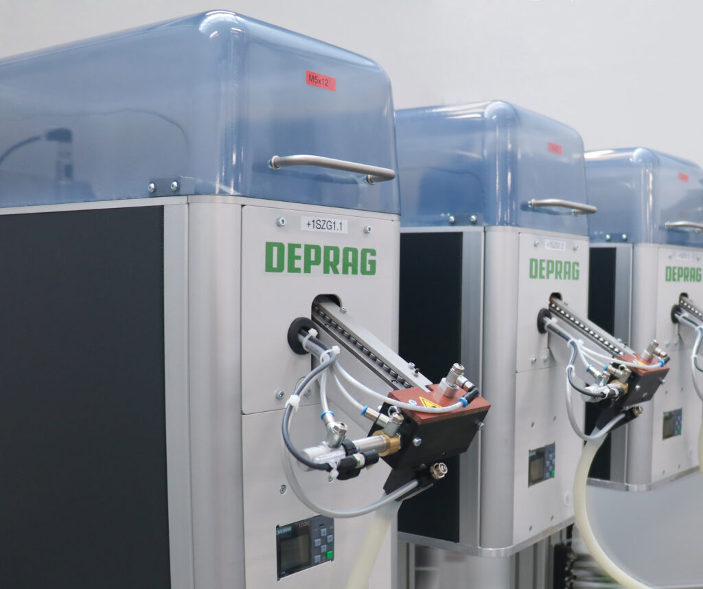 Sword feeder - Deprag toevoertechniek