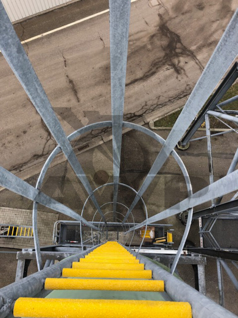 Ladder met antislip