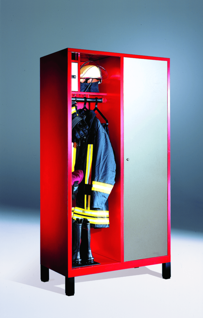 Open en gesloten brandweerkasten