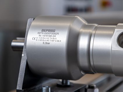 Turbinemotor close-up Deprag