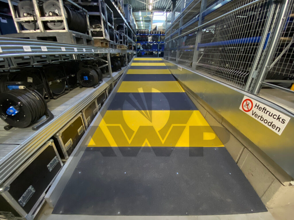 Antislip ramp - antislip tegels en matten