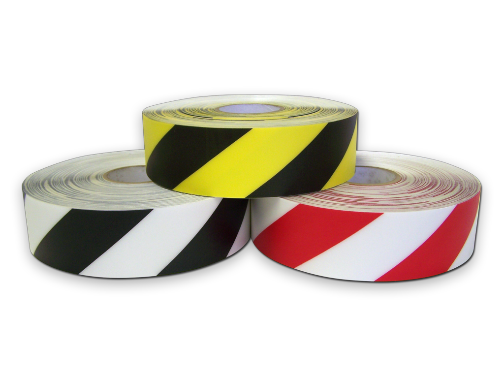 Hazard vloertape rollen